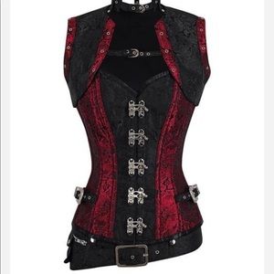 NEW with tags Fashion steel bone coset